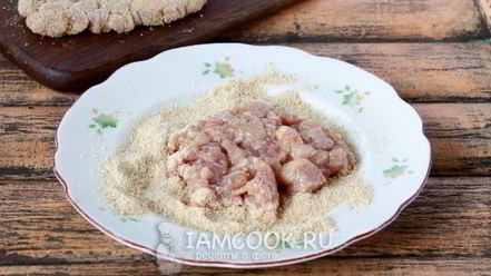 Рецепт шницеля рубленого из свинины