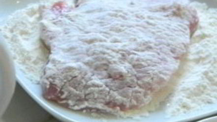 Рецепт шницеля в панировке