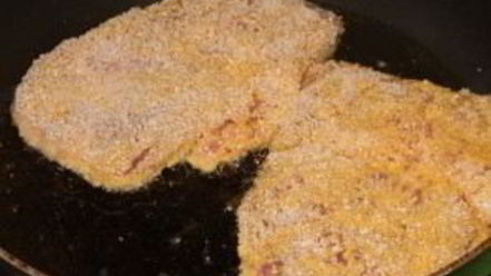 Рецепт шницеля в панировке