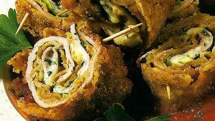 Рецепт шницели аллы миланезе фаршированные