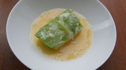 Рецепт шницелей из савойской капусты с сыром