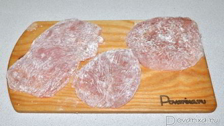 Рецепт шницелей по-венски из филе индейки