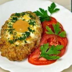 Рецепт Шницелей с сыром и яйцом