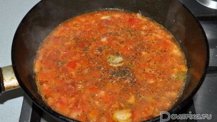 Рецепт шницелей в томатном соусе