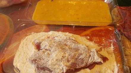 Рецепт венских ореховых шницелей со сливочным картофельным салатом