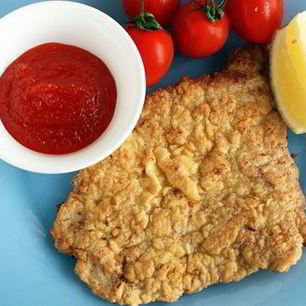 Рецепт Венского шницеля из свинины