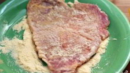 Рецепт венского шницеля из свинины