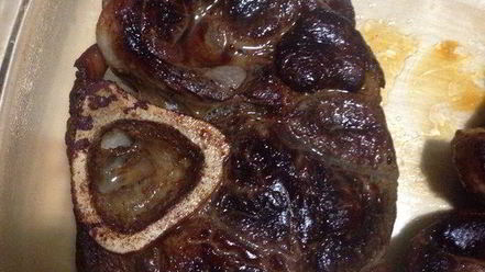 Рецепт говяжьего стейка с гарниром из овощей