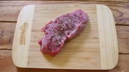 Рецепт перченого стейка по-французски