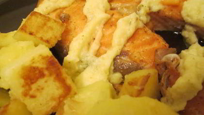 Рецепт Стейка форели