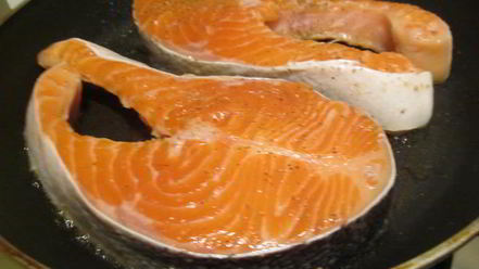 Рецепт стейка форели