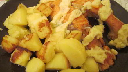 Рецепт стейка форели