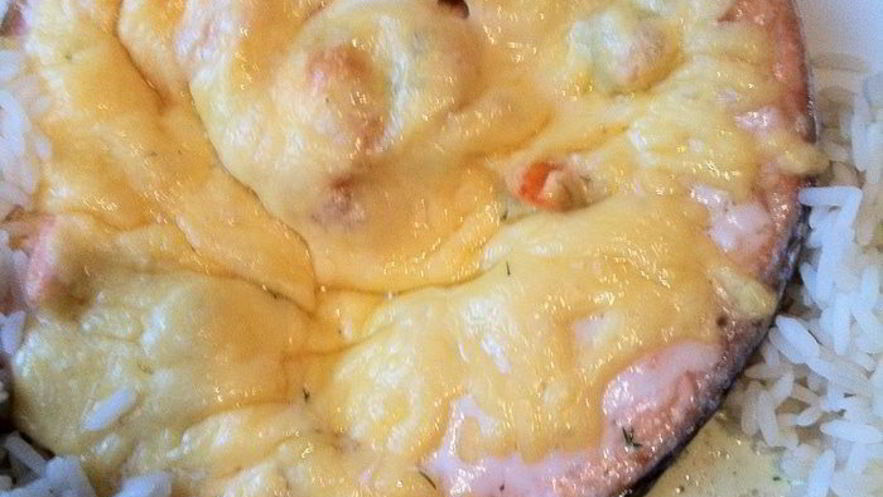 Рецепт стейка из семги с сюрпризом