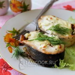 Рецепт Стейка из семги в духовке
