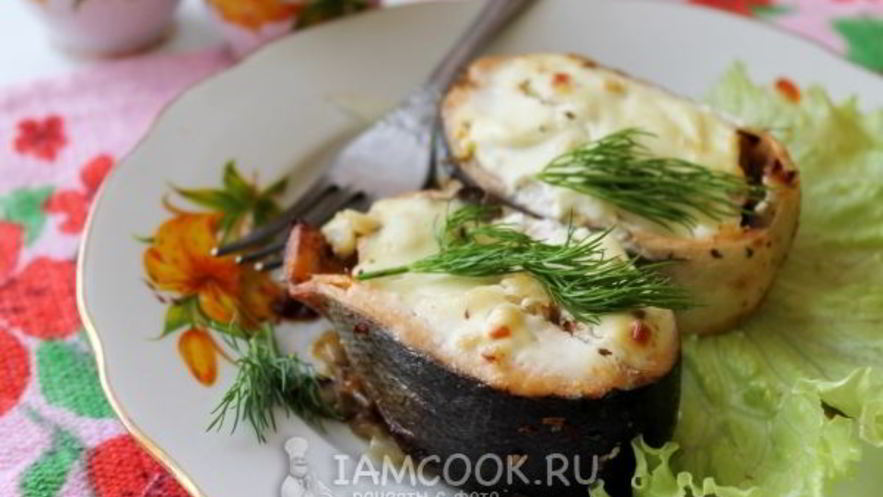 Рецепт стейка из семги в духовке