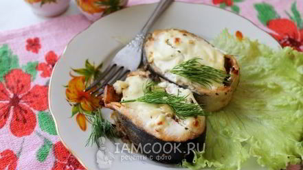 Рецепт стейка из семги в духовке