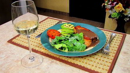 Рецепт стейка из семги