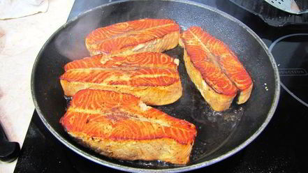 Рецепт стейка из семги