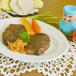 Рецепт Стейка из свинины в фольге