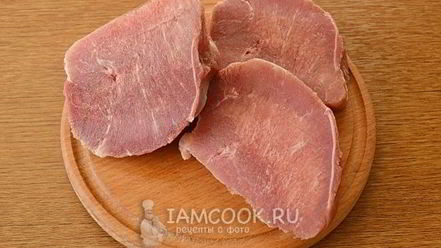 Рецепт стейка из свинины в фольге