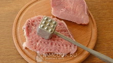 Рецепт стейка из свинины в фольге