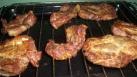 Рецепт стейка из свиной шейки