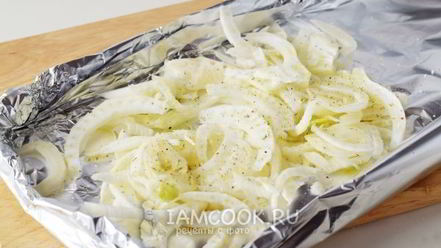 Рецепт стейка лосося в духовке