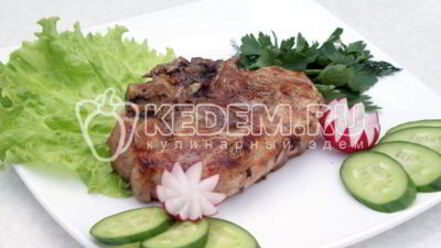 Рецепт стейка на гриле