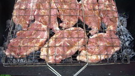 Рецепт стейка на мангале