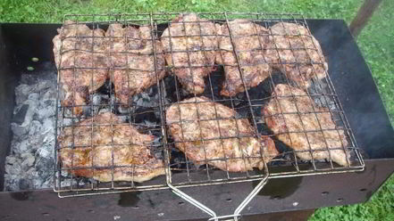 Рецепт стейка на мангале