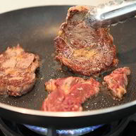 Рецепт Стейка на сковороде