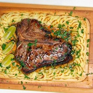 Рецепт Стейка портер-хаус