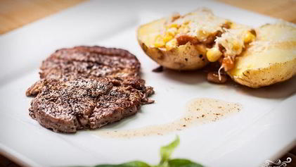 Рецепт Стейка рибай на сковороде