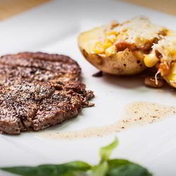 Рецепт Стейка рибай на сковороде