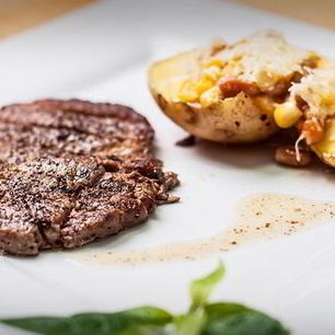 Рецепт Стейка рибай на сковороде