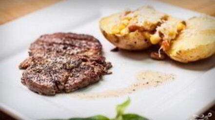 Рецепт стейка рибай на сковороде