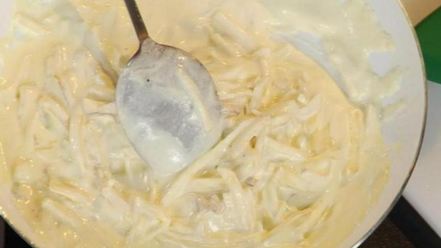 Рецепт стейка с черным трюфелем, фуа-гра и томленым корнем сельдерея