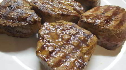 Рецепт стейка торнедос с трюфельным маслом