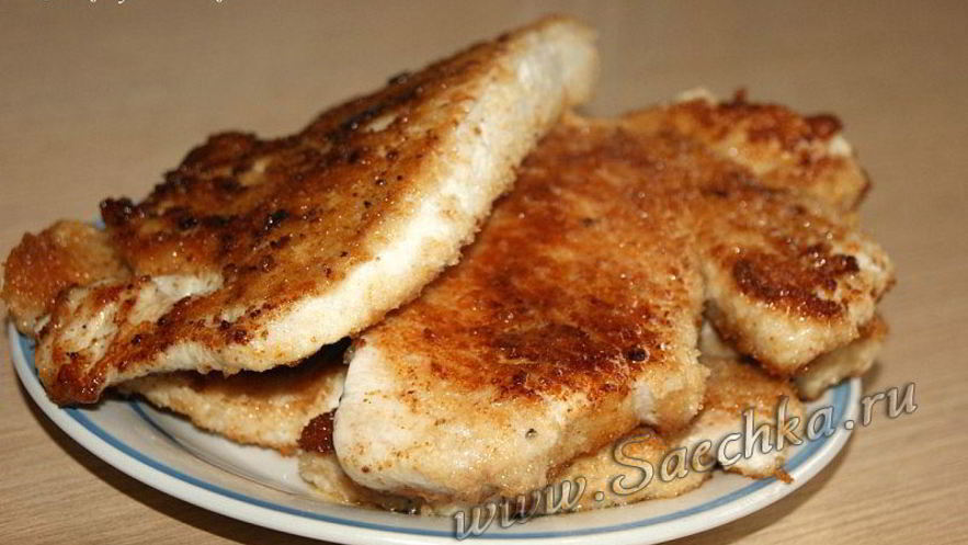 Рецепт стейков из индейки