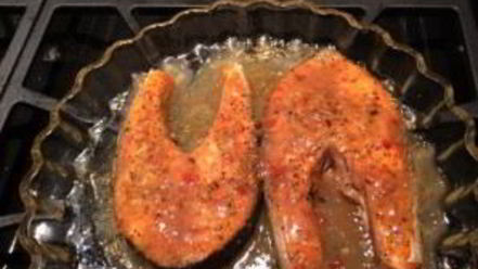 Рецепт стейков из семги в духовке