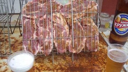 Рецепт стейков на решетке и картошка-трясучка