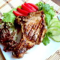 Рецепт Свиного стейка на гриле