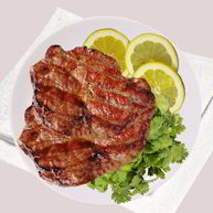 Рецепт Свиного стейка в маринаде из кефира