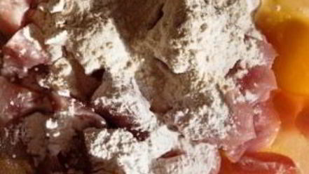 Рецепт стеклянной лапши с индейкой и шпинатом