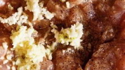 Рецепт стеклянной лапши с индейкой и шпинатом