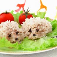 Рецепт Ежиков рисовых тефтели