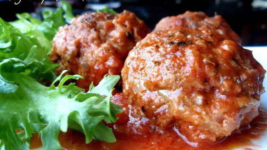 Рецепт говяжьих тефтелей с фасолью и моцареллой