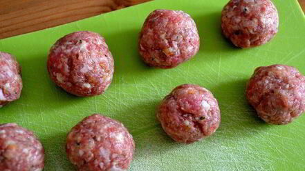 Рецепт итальянских тефтелек