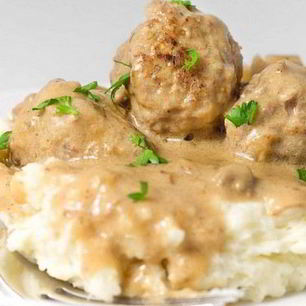 Рецепт Мясных тефтелек в сметанном соусе