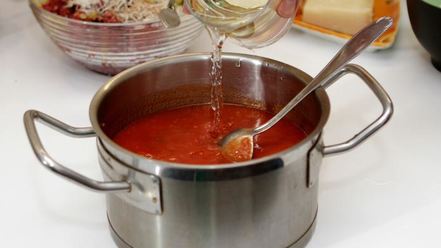 Рецепт пасты феттуччине с нежными итальянскими тефтельками